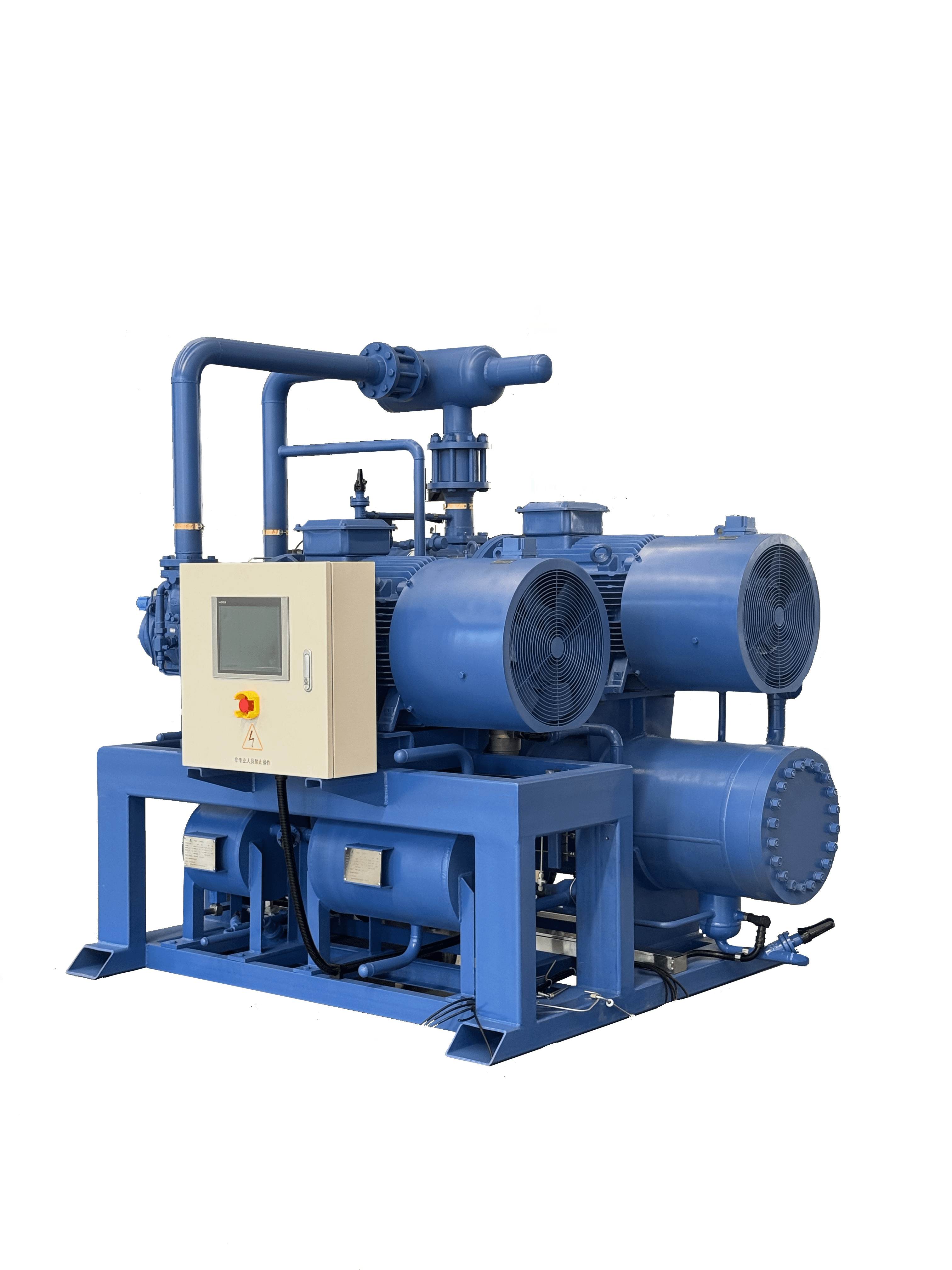 雙機(jī)雙級螺桿壓縮機(jī)組 (1)